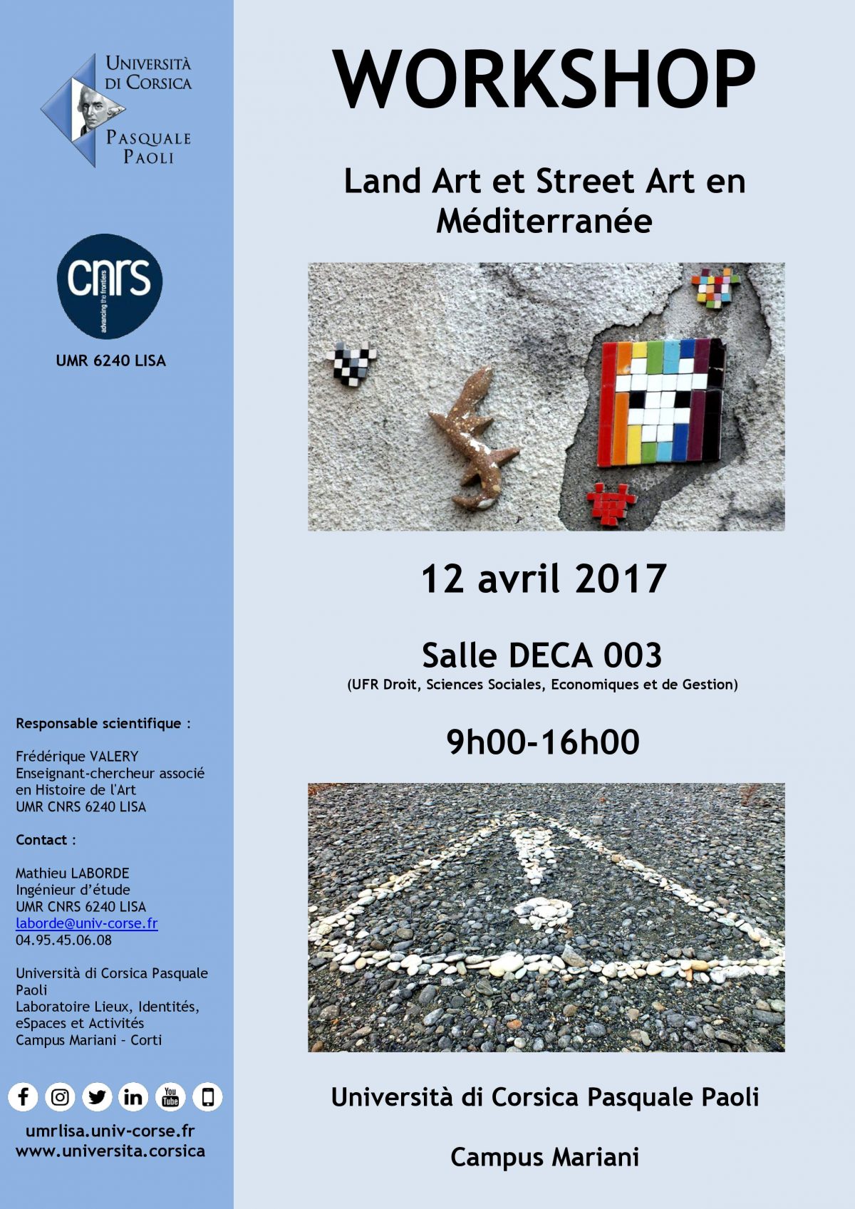Workshop « Land Art and Street Art en méditerranée »