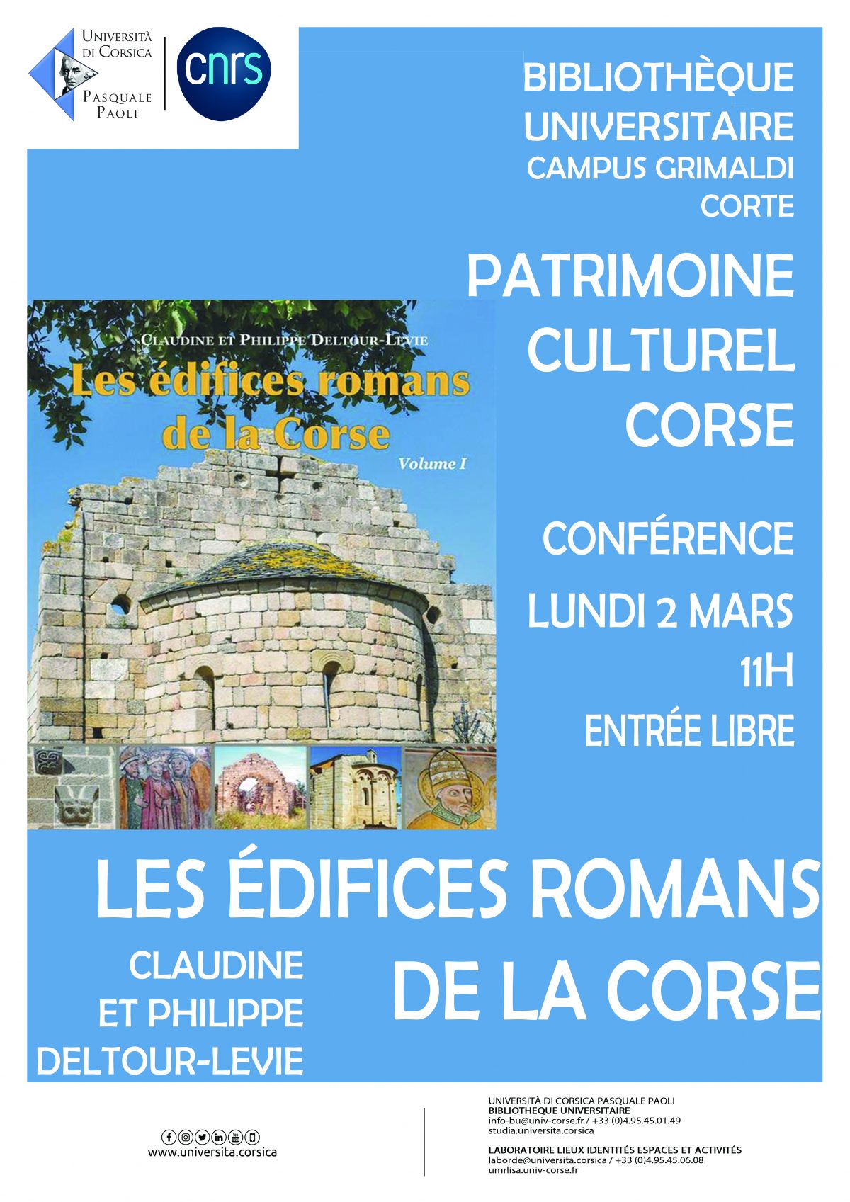 Patrimoine culturel corse – Conférence « Les édifices romans de la Corse »