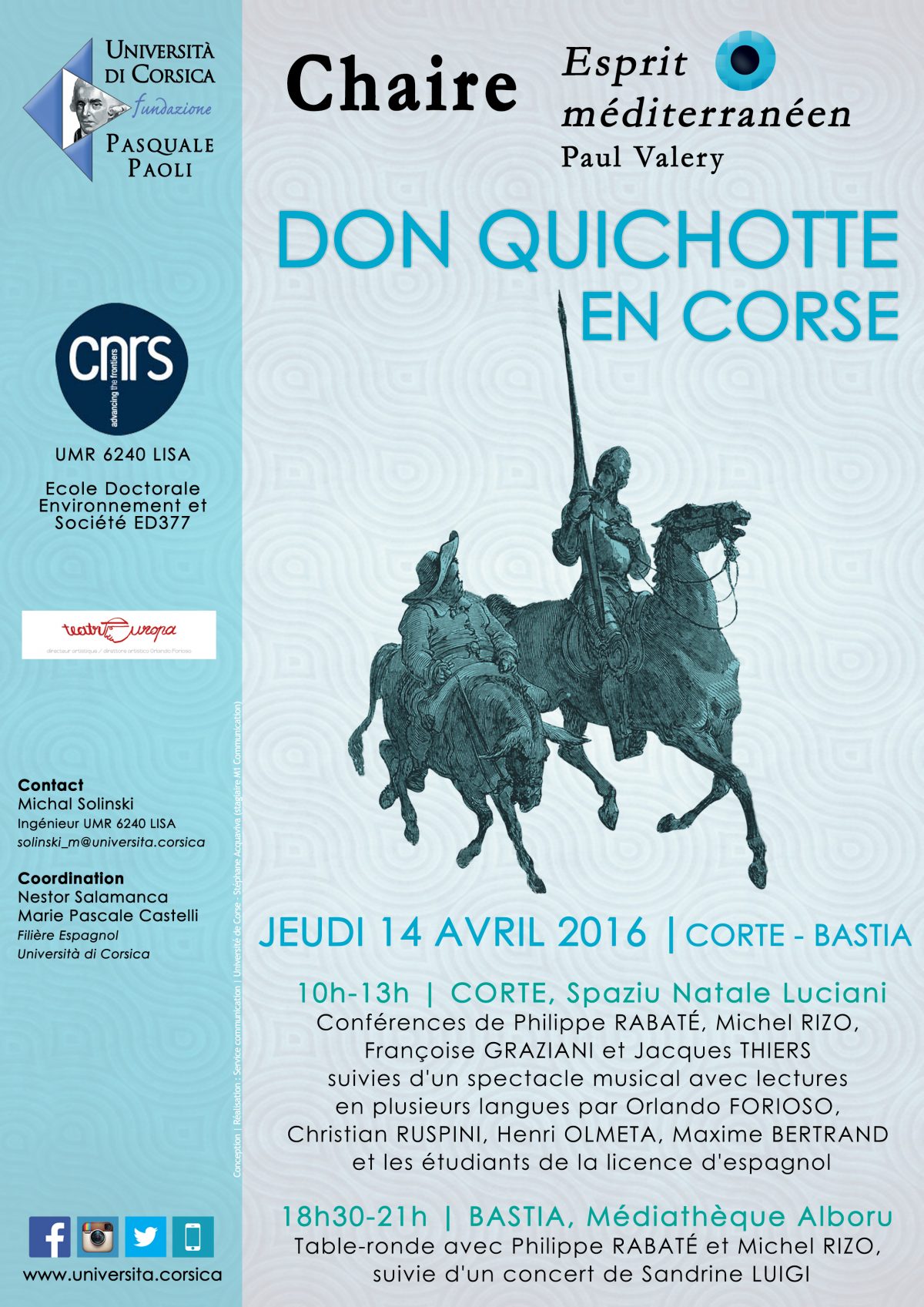 Journée Don Quichotte en Corse
